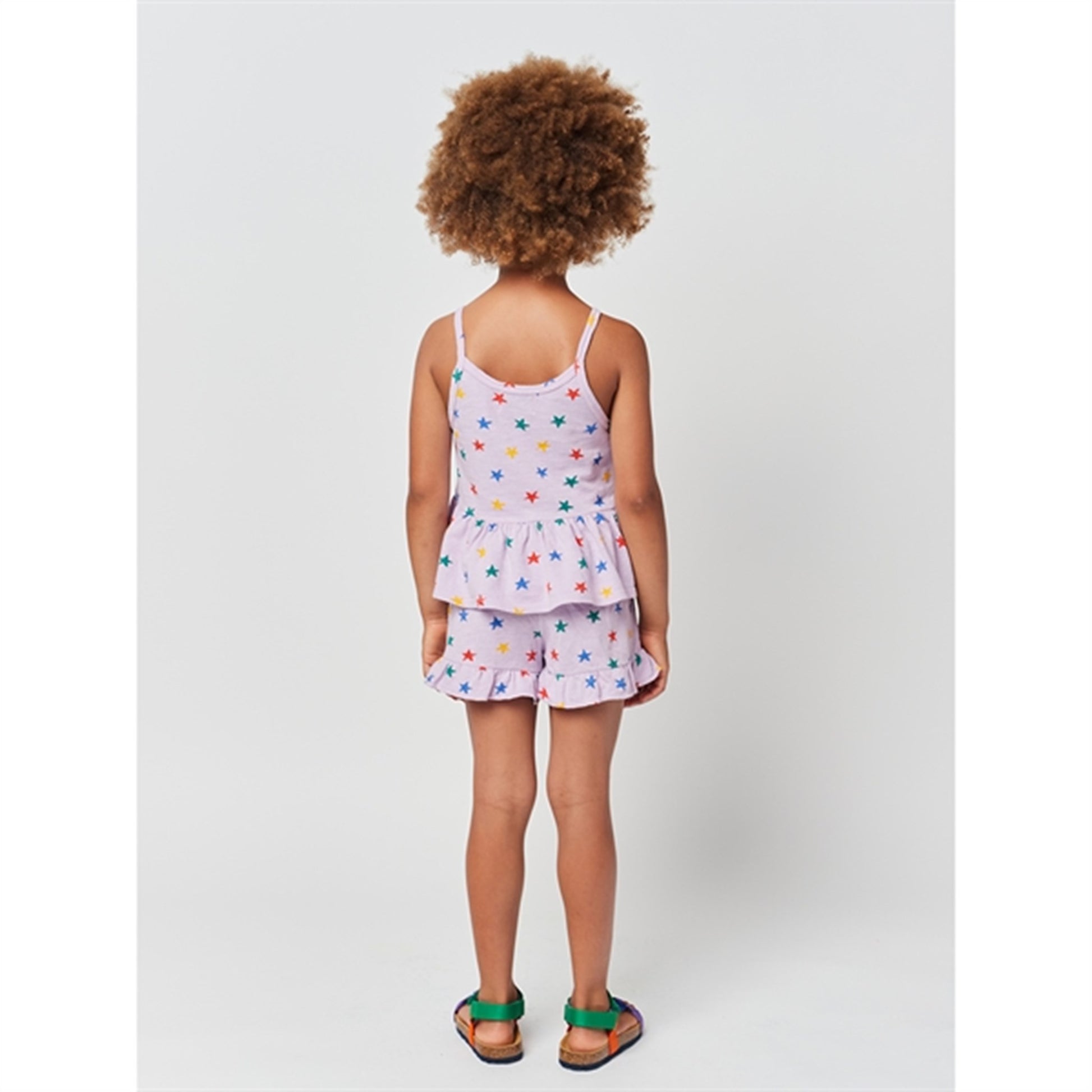 Bobo Choses Lavender Multicolor Stars All Over Tank Top