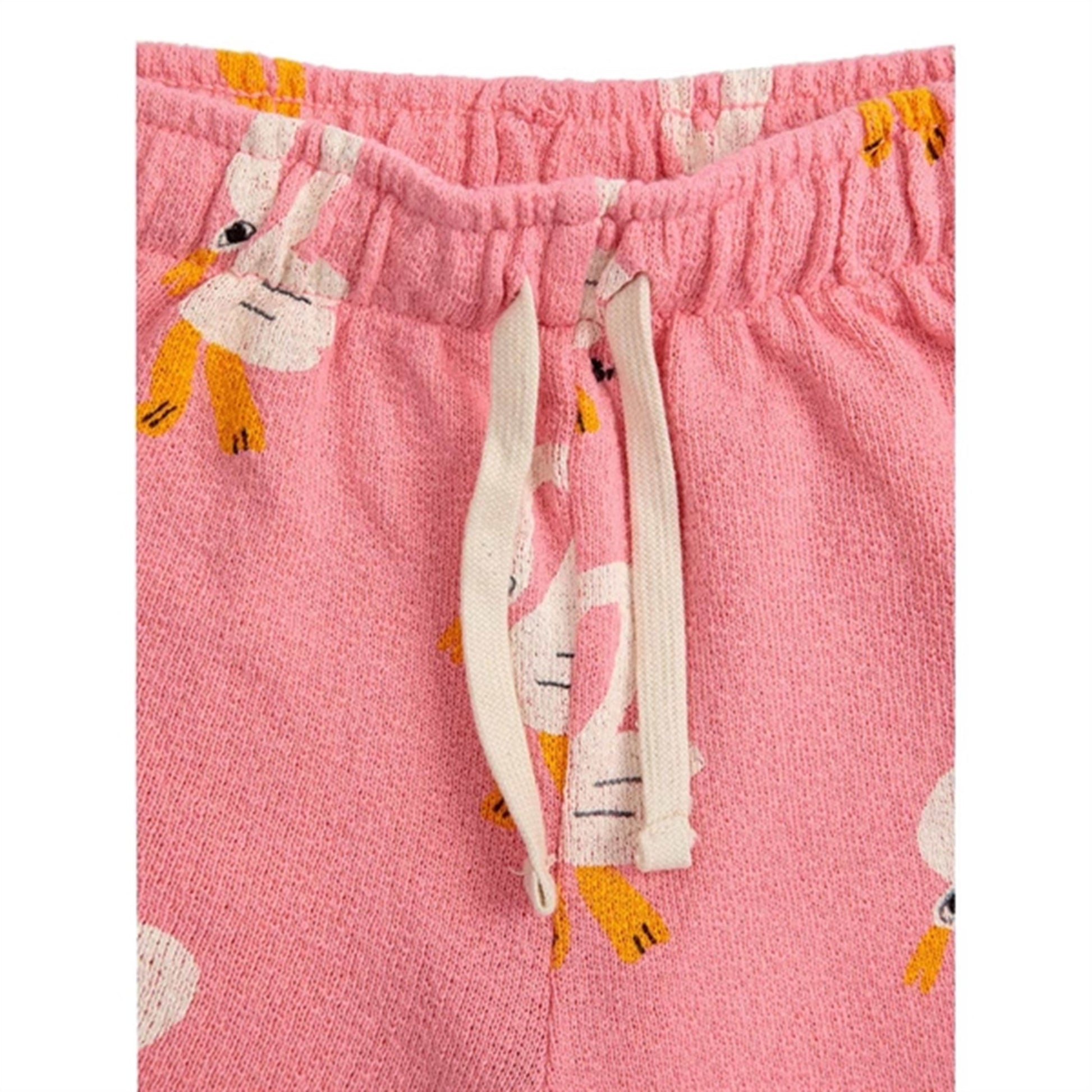 Bobo Choses Pink Pelican All Over Bermuda Shorts