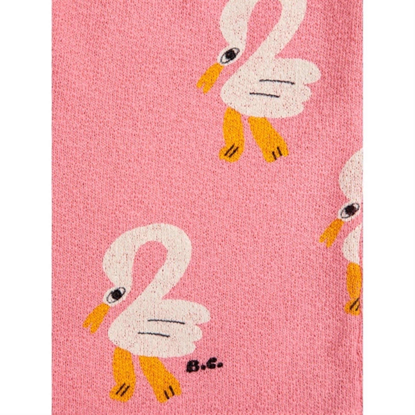 Bobo Choses Pink Pelican All Over Bermuda Shorts
