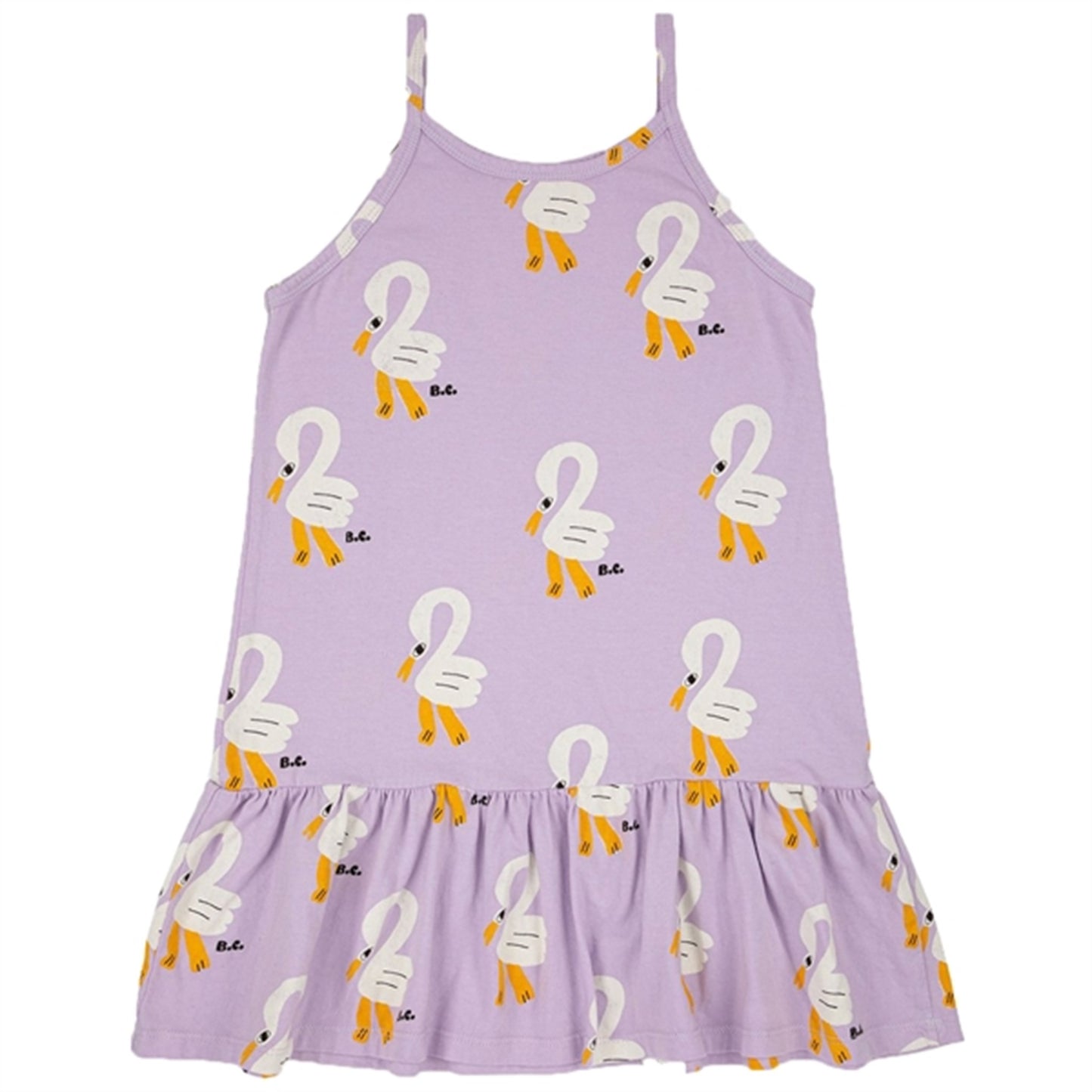 Bobo Choses Lavender Pelican All Over Dress