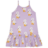 Bobo Choses Lavender Pelican All Over Dress