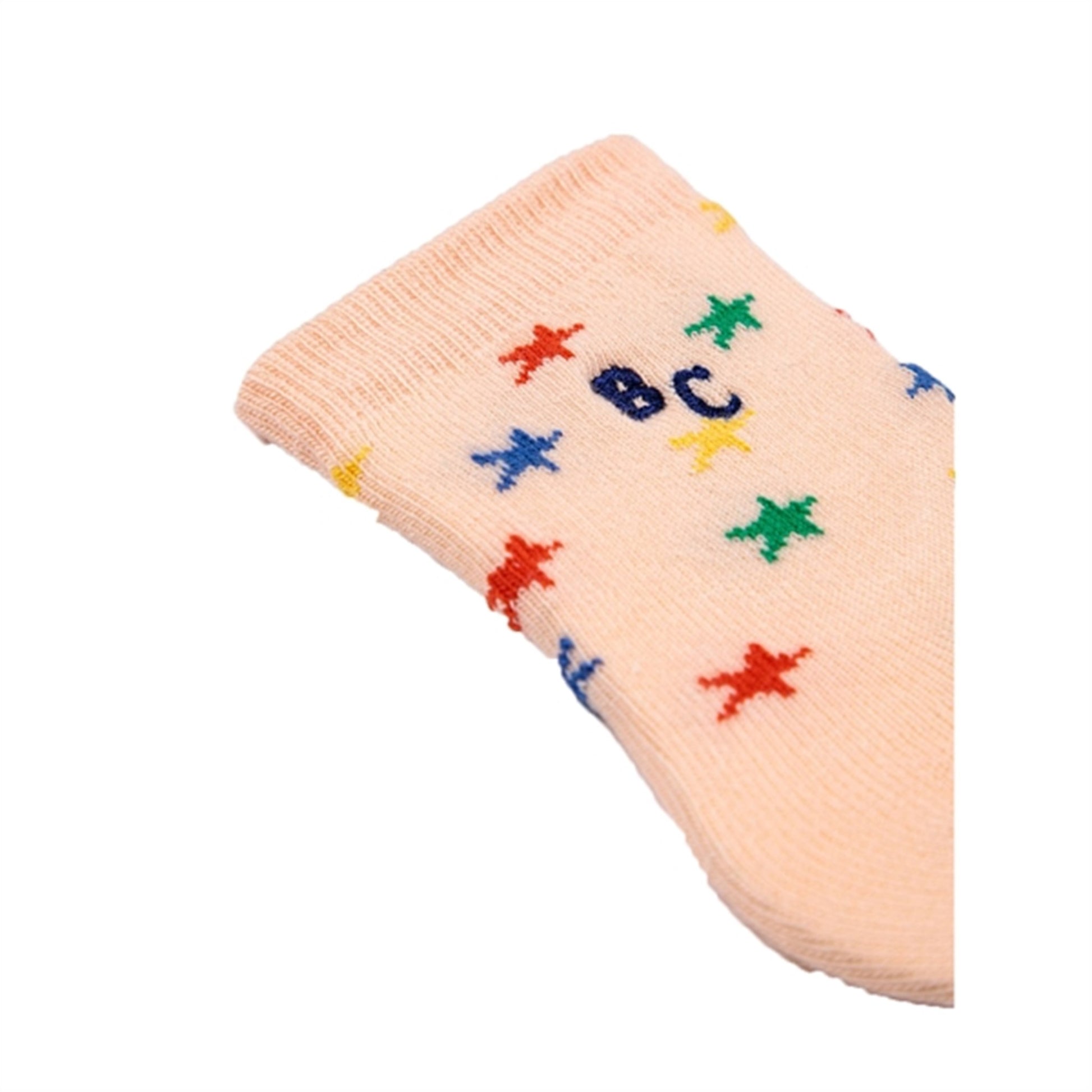 Bobo Choses Pink Multicolor Stars All Over Socks
