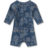 MINI A TURE Goldie Printed UV50+ Jumpsuit Deep Waters