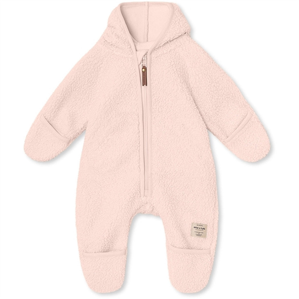 MINI A TURE ADEL Fleece Driving Suit Mauve Chalk