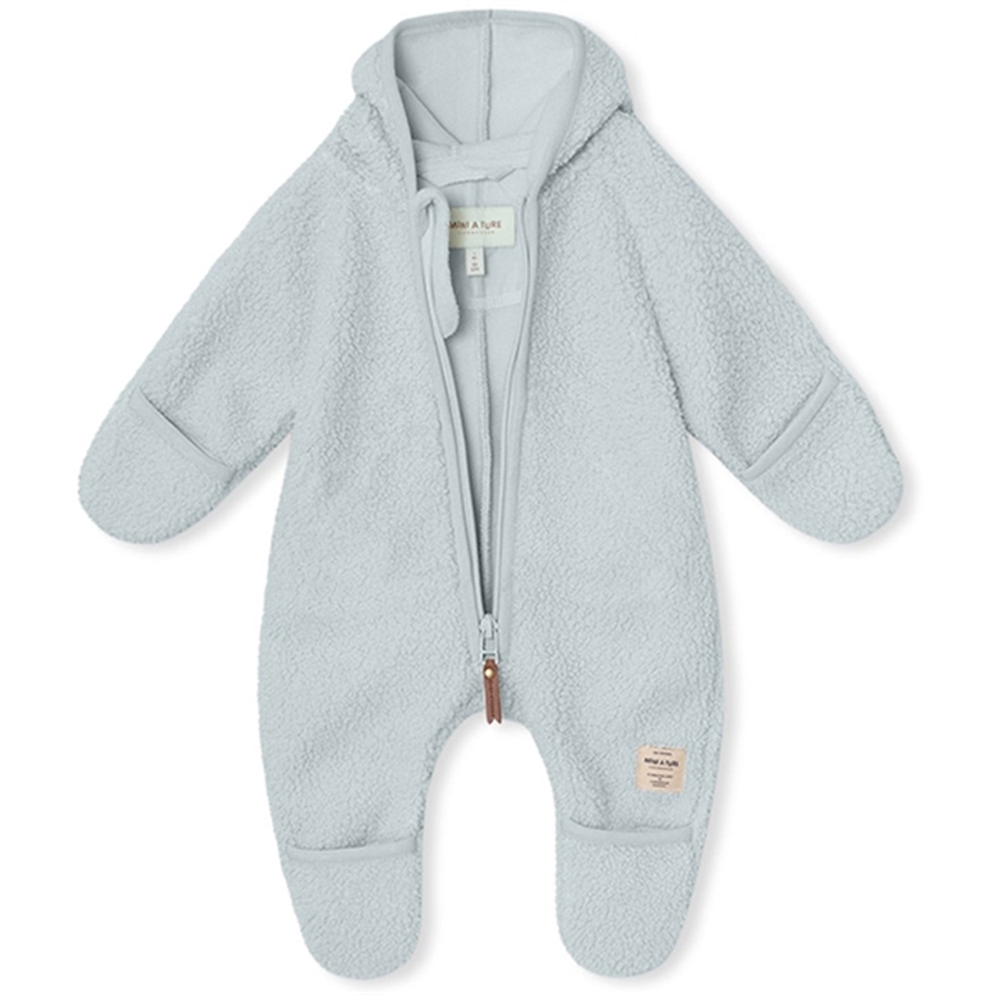 MINI A TURE ADEL Fleece Driving Suit Pearl Blue