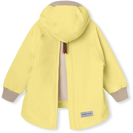 MINI A TURE BABYVITO Spring Anorak w/Fleece Lining Muted Lime