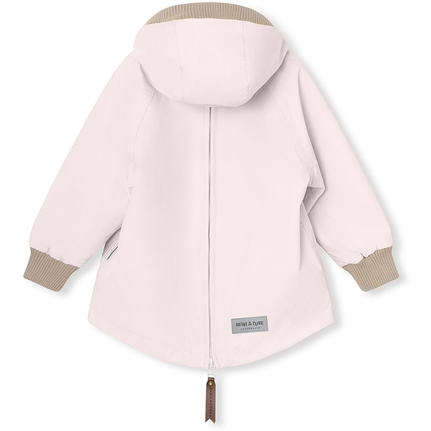 MINI A TURE BABYVITO Spring Anorak w/Fleece Lining Mauve Chalk