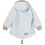 MINI A TURE BABYVITO Spring Anorak w/Fleece Lining Pearl Blue