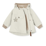 MINI A TURE WAI Spring Jacket w/Fleece Lining White Swan