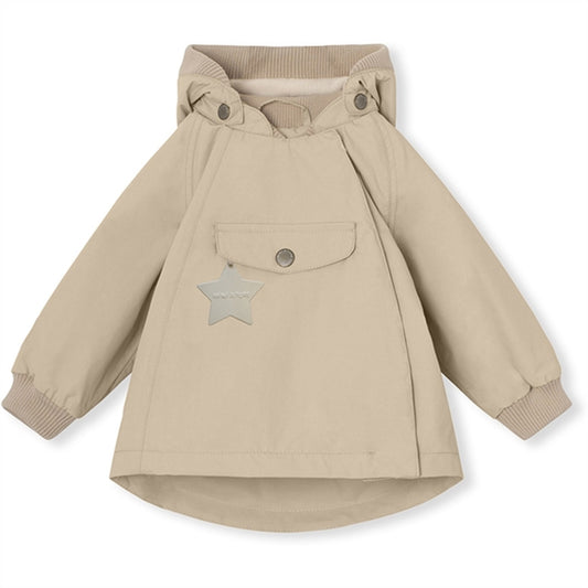 MINI A TURE WAI Spring Jacket w/Fleece Lining Sesame
