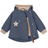 MINI A TURE WAI Spring Jacket w/Fleece Lining Ombre Blue