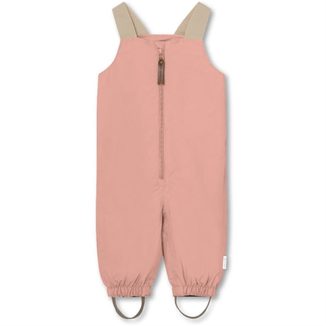 MINI A TURE WALENTAYA Spring Overalls Rosette Rose