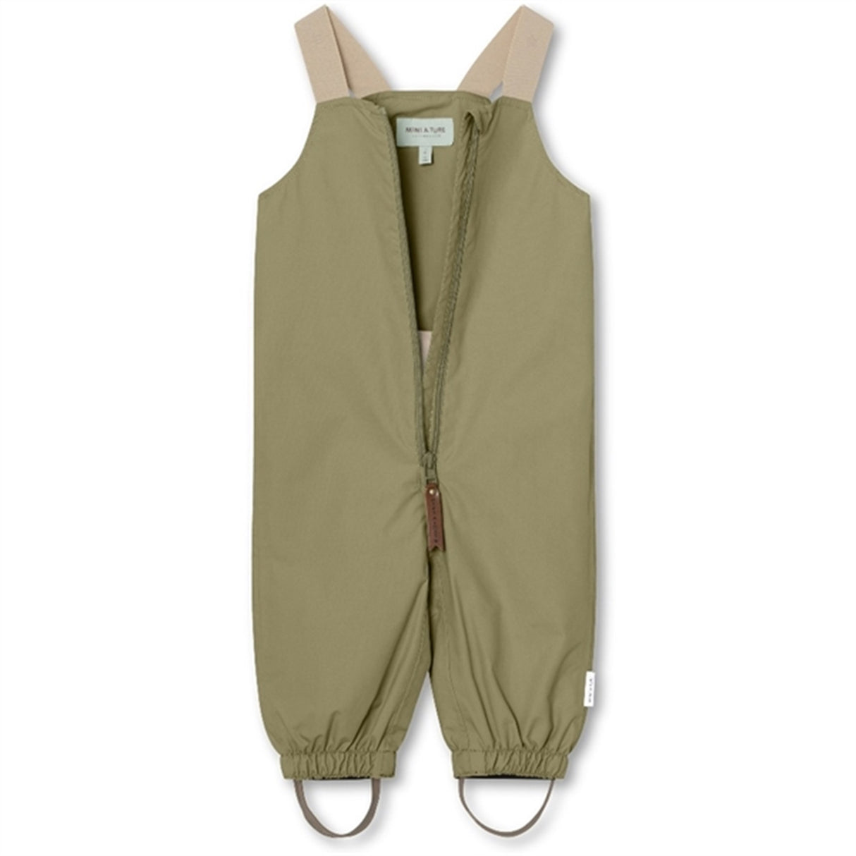 MINI A TURE WALENTAYA Spring Overalls Aloe Green