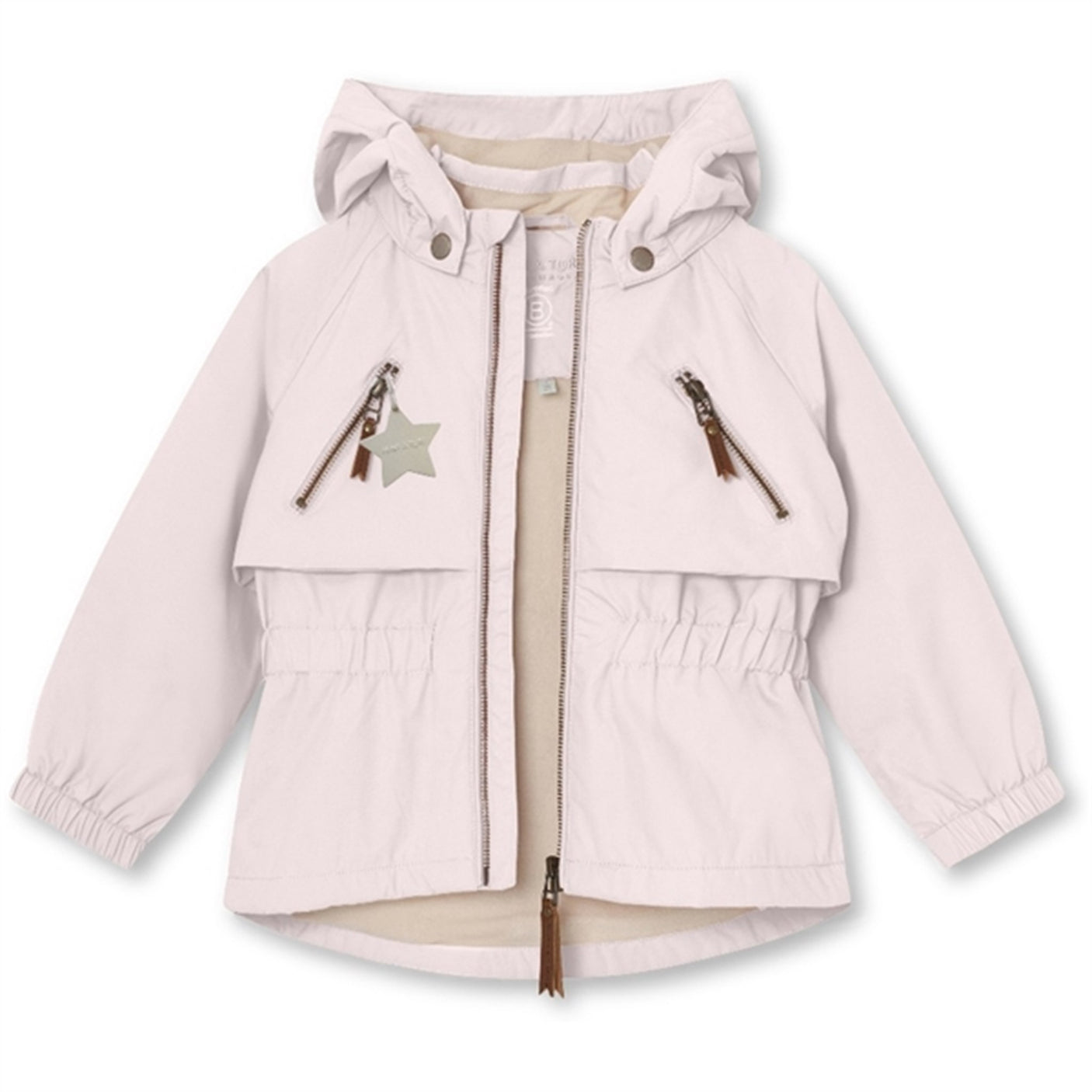 MINI A TURE ALGEA Spring Jacket Mauve Chalk