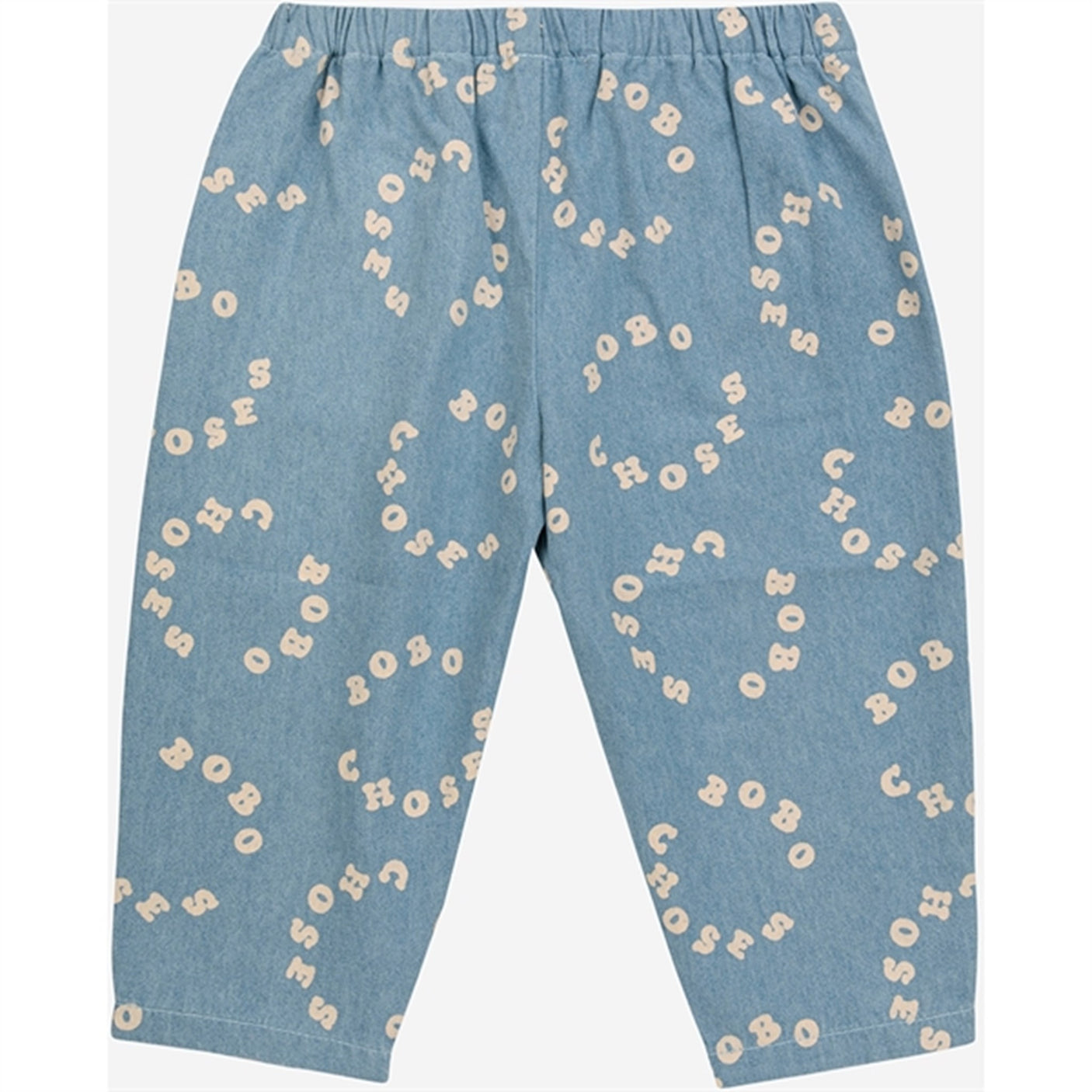 Bobo Choses Baby Bobo Choses Circle Denim Pants Light Blue