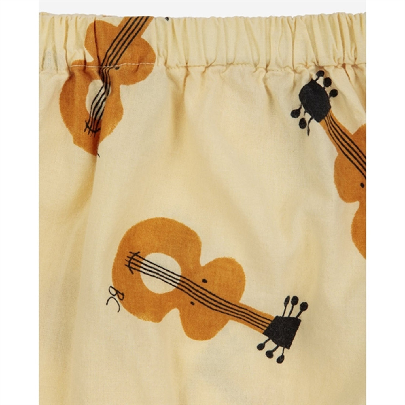 Bobo Choses Baby Acoustic Guitar All Over Woven Bloomer Light Yellow