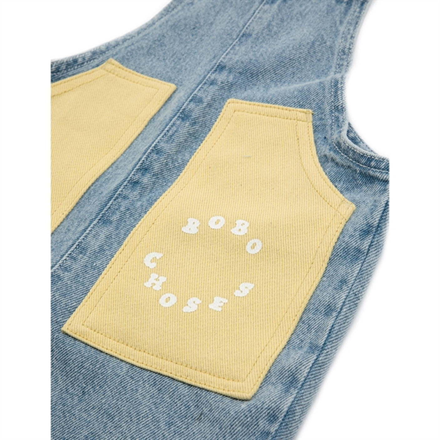Bobo Choses Baby Bobo Choses Circle Short Dungarees Blue