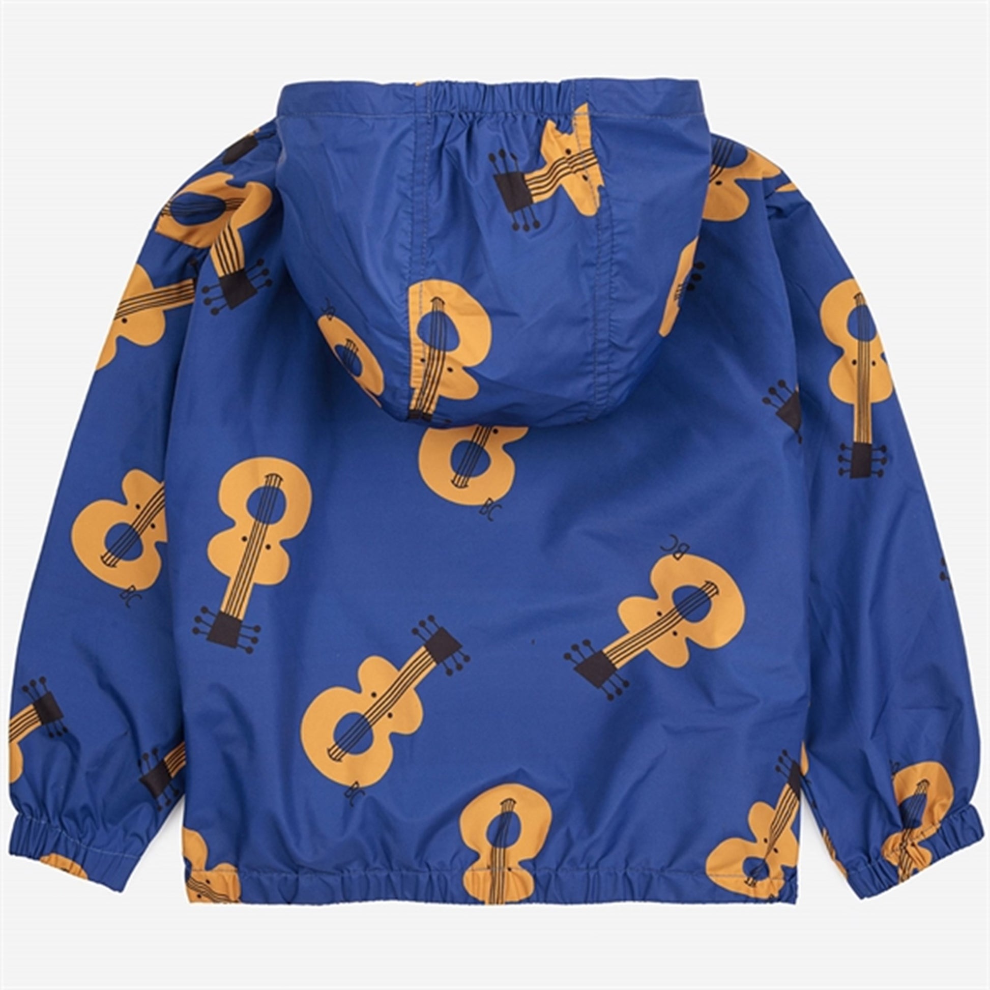 Bobo Choses Baby Acoustic Guitar All Over Jacket Wind Stopper Blue