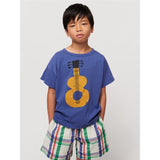 Bobo Choses Acoustic Guitar T-Shirt Navy Blue