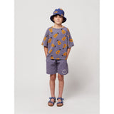 Bobo Choses Acoustic Guitar All Over T-Shirt Prussian Blue