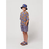 Bobo Choses Acoustic Guitar All Over T-Shirt Prussian Blue
