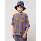 Bobo Choses Acoustic Guitar All Over T-Shirt Prussian Blue
