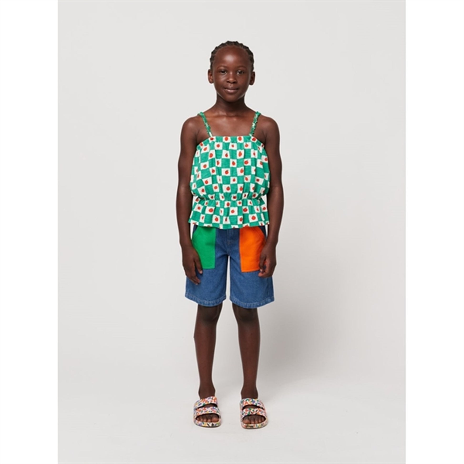 Bobo Choses Tomato All Over Tank Top Offwhite