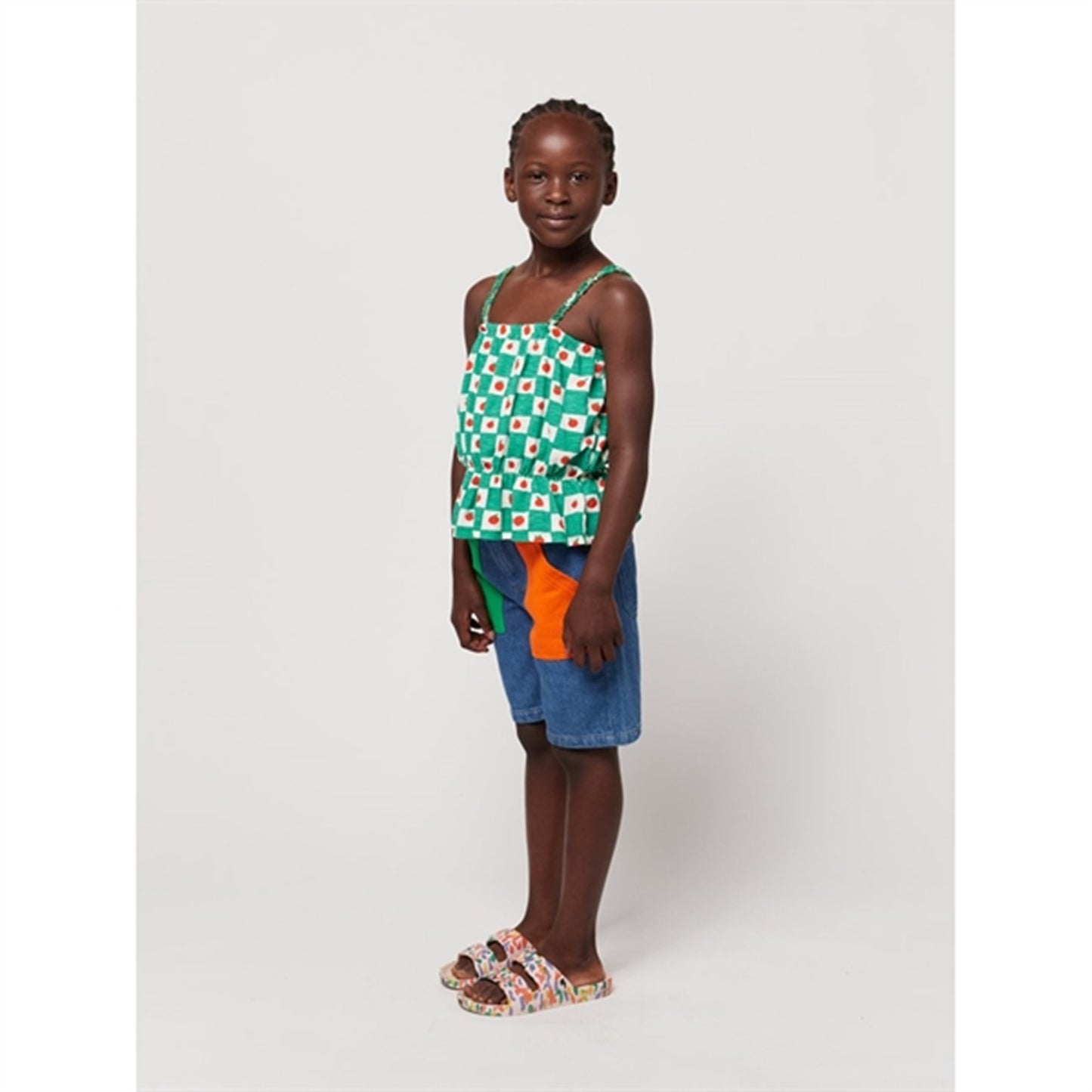 Bobo Choses Tomato All Over Tank Top Offwhite