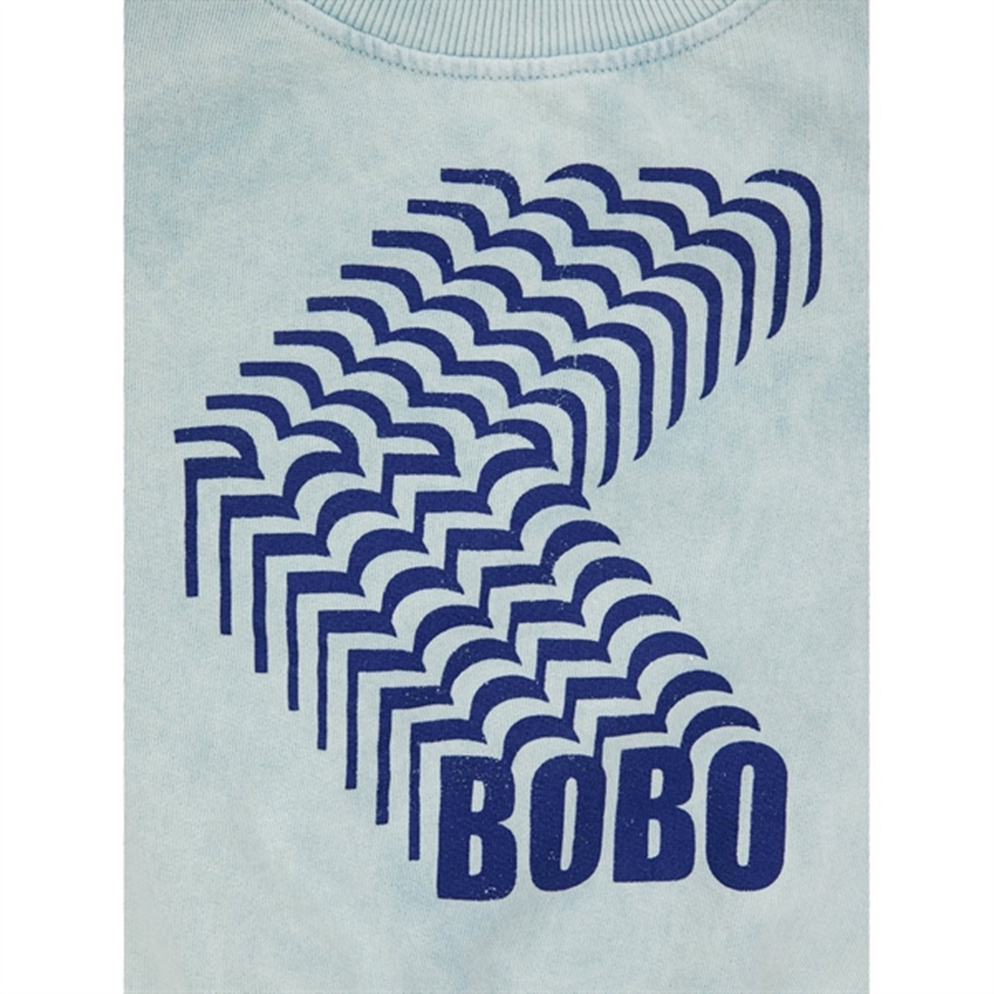 Bobo Choses Bobo Shadow Sweatshirt Round Neck Navy Blue