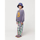 Bobo Choses Acoustic Guitar Sweatshirt Round Neck Prussian Blue