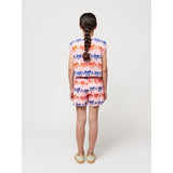 Bobo Choses Ribbon Bow All Over Woven Shorts Pink