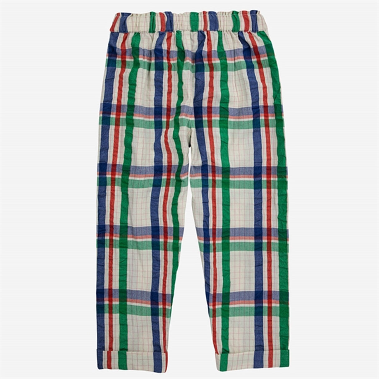Bobo Choses Madras Checks Woven Pants Baggy Multicolor