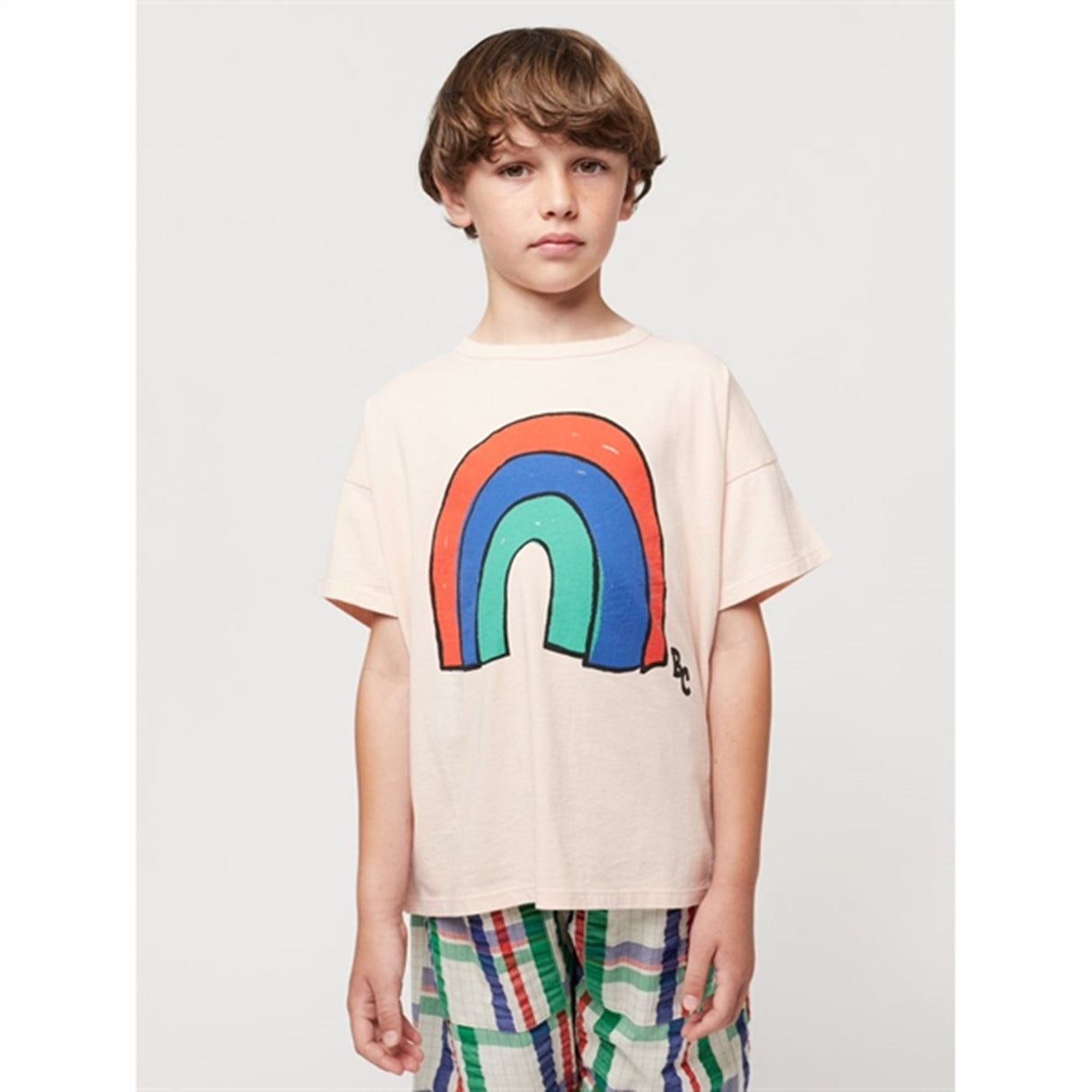 Bobo Choses Madras Checks Woven Pants Baggy Multicolor