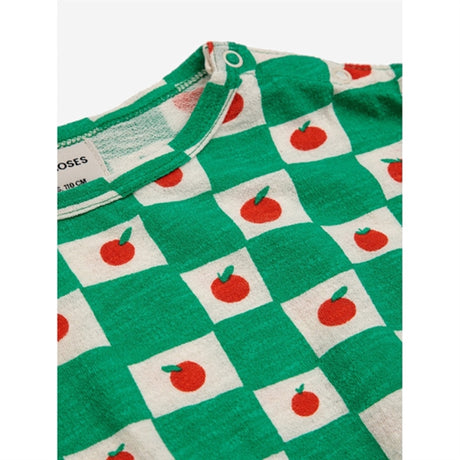 Bobo Choses Tomato All Over Playsuit Sleeveless Offwhite