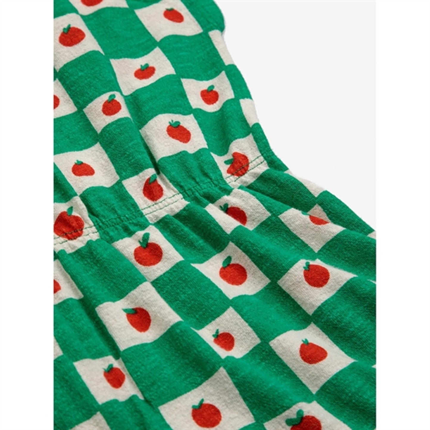 Bobo Choses Tomato All Over Playsuit Sleeveless Offwhite