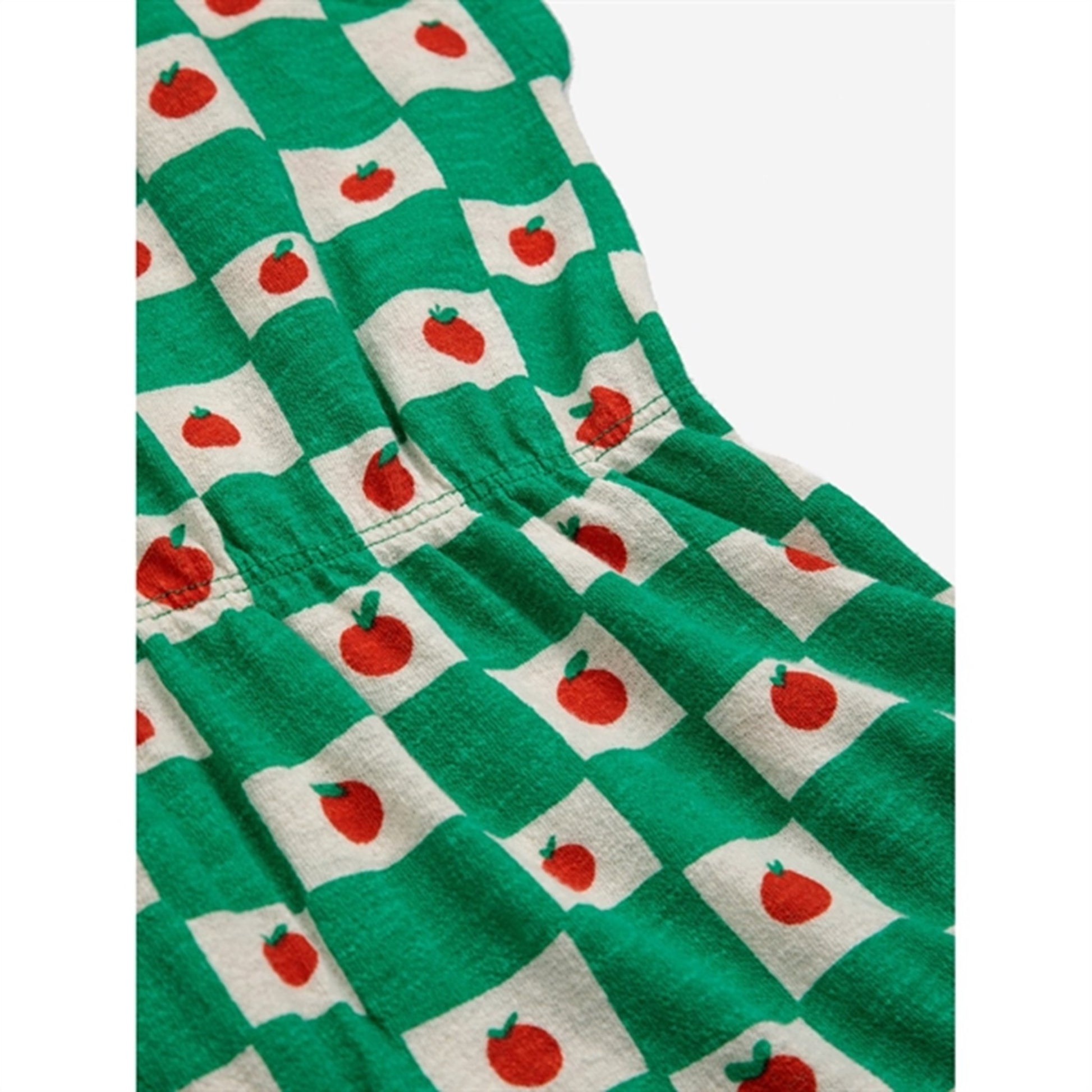 Bobo Choses Tomato All Over Playsuit Sleeveless Offwhite