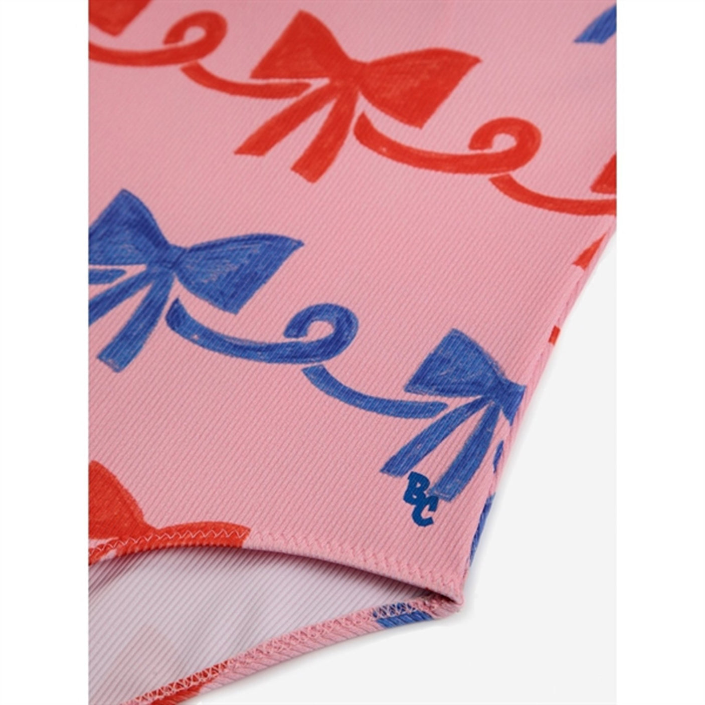 Bobo Choses Ribbon Bow All Over Swimsuit Fuchsia