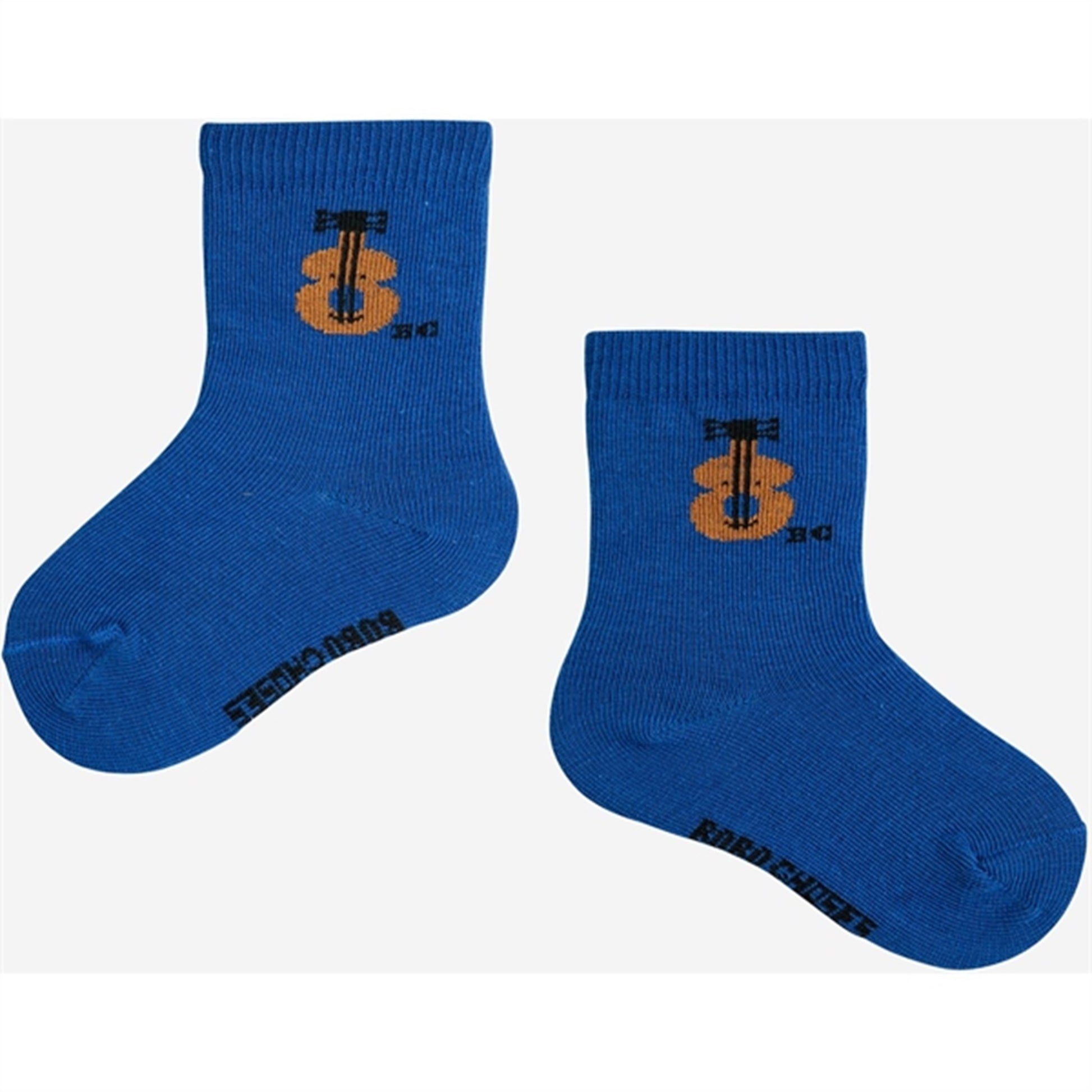 Bobo Choses Baby Acoustic Guitar Socks 2-pak Navy Blue