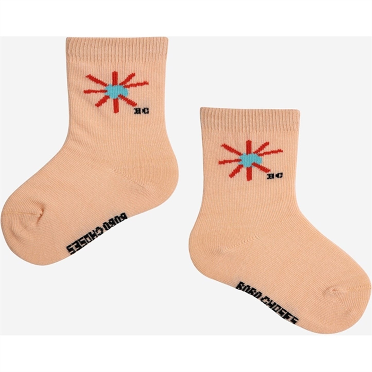 Bobo Choses Baby Sun Short Socks 2-pak Light Pink