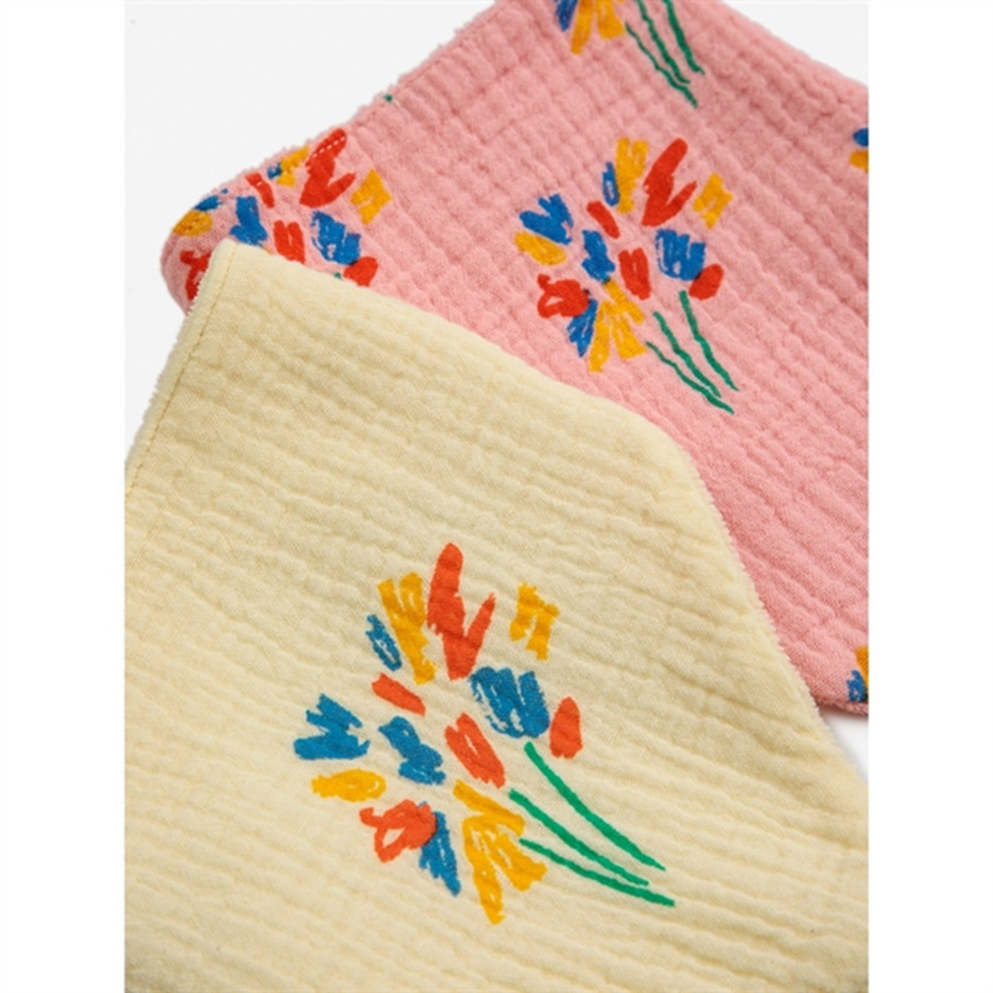 Bobo Choses Baby Play The Drum Bib Light Yellow