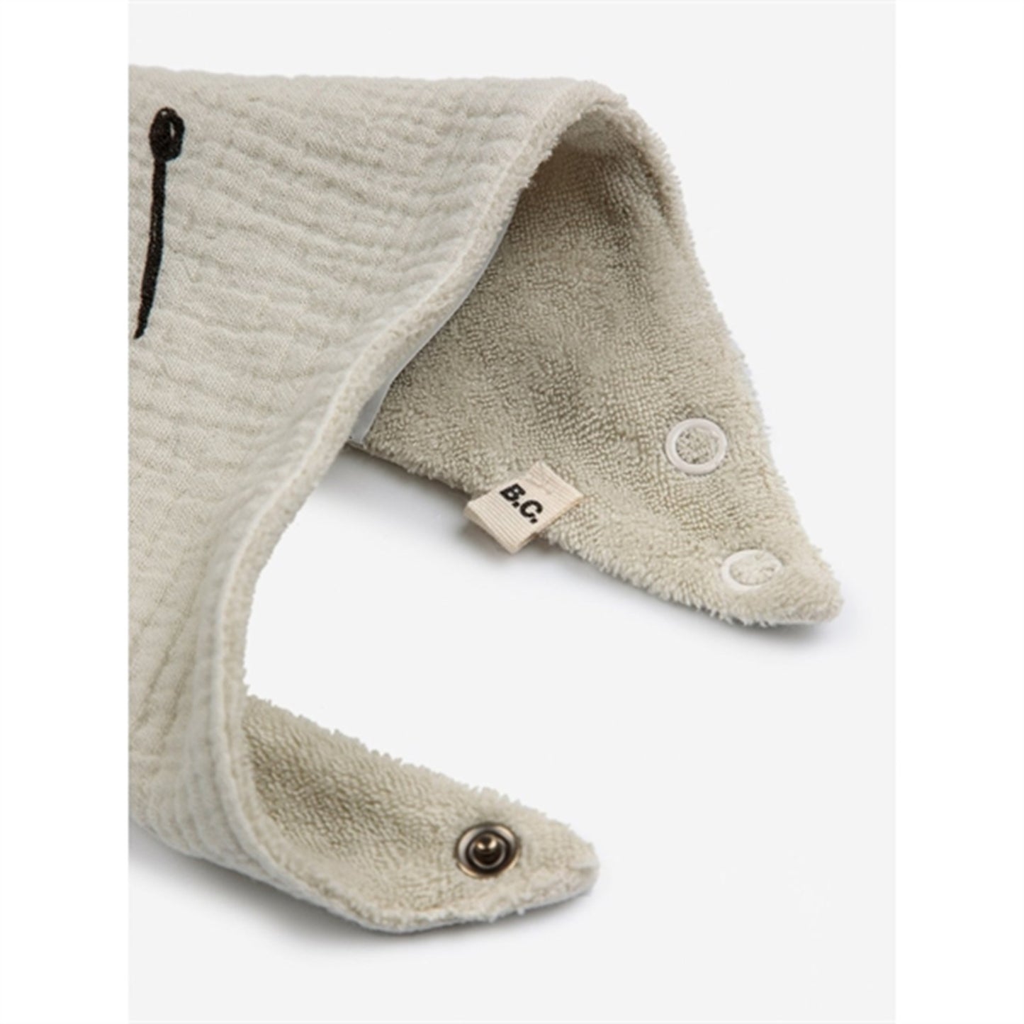 Bobo Choses Baby Play The Drum Bib Offwhite