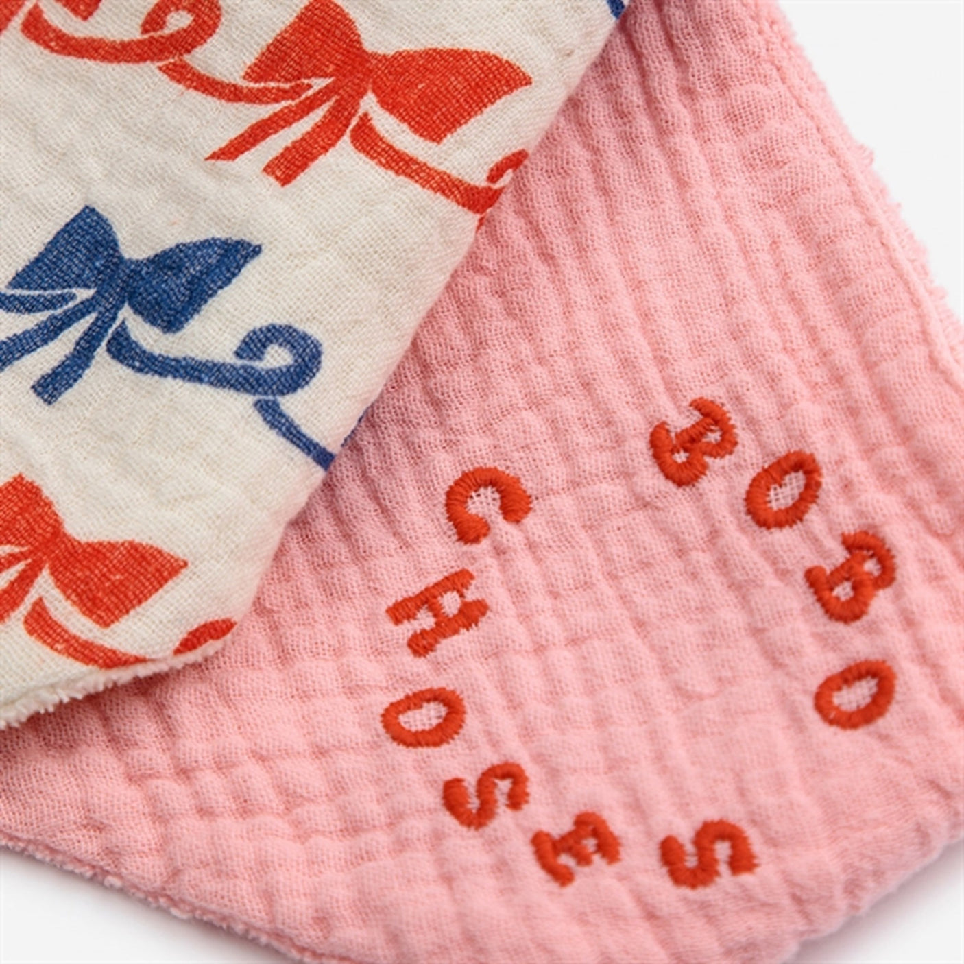 Bobo Choses Baby Acoustic Guitar Bib Offwhite