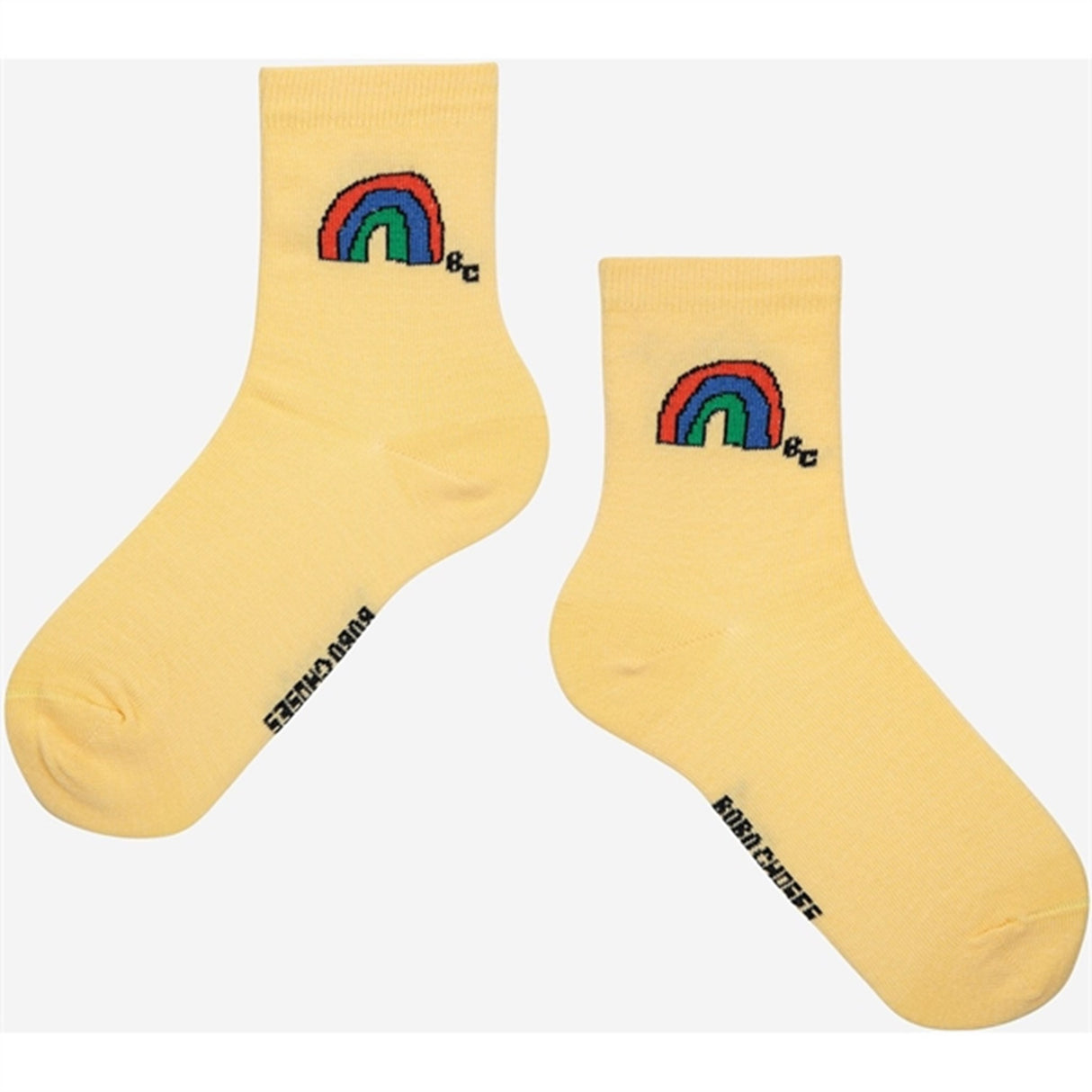 Bobo Choses Rainbow & Ribbon Bow All Over Short Socks 2-pak Multicolor