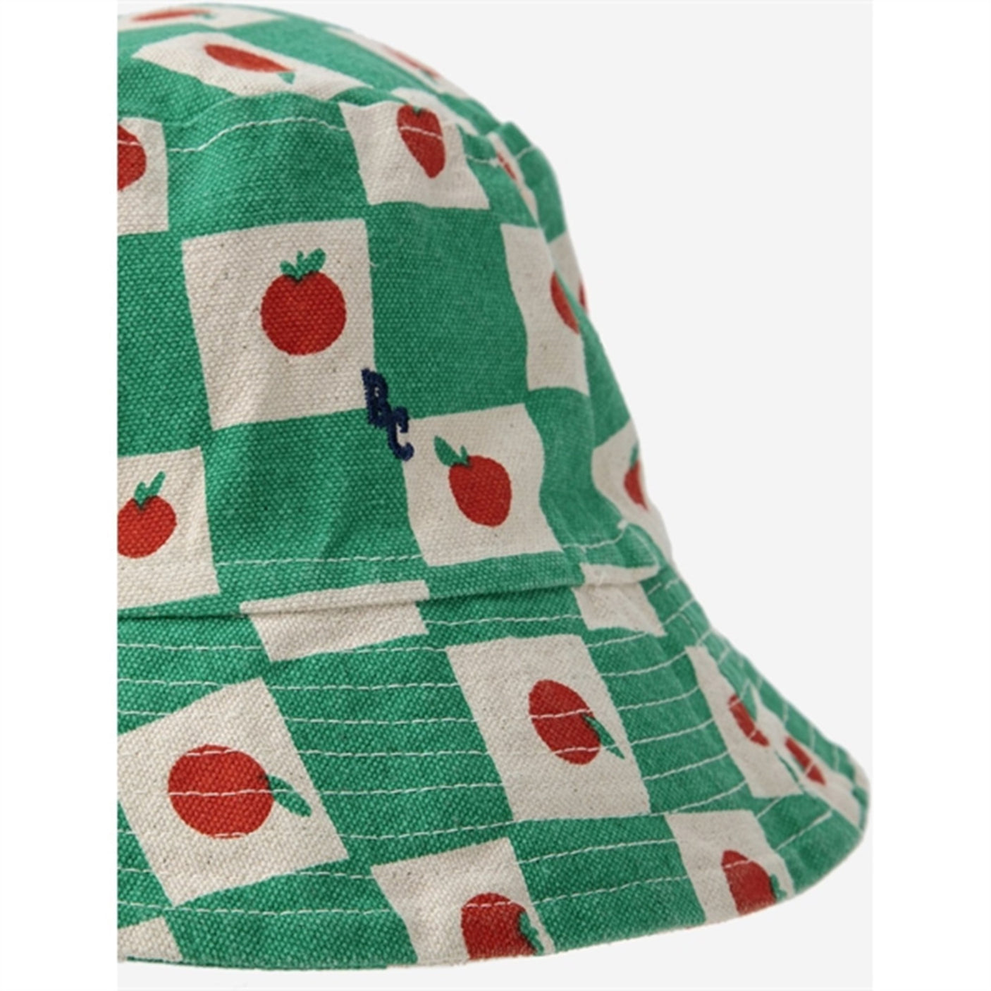 Bobo Choses Tomato All Over Hat Offwhite