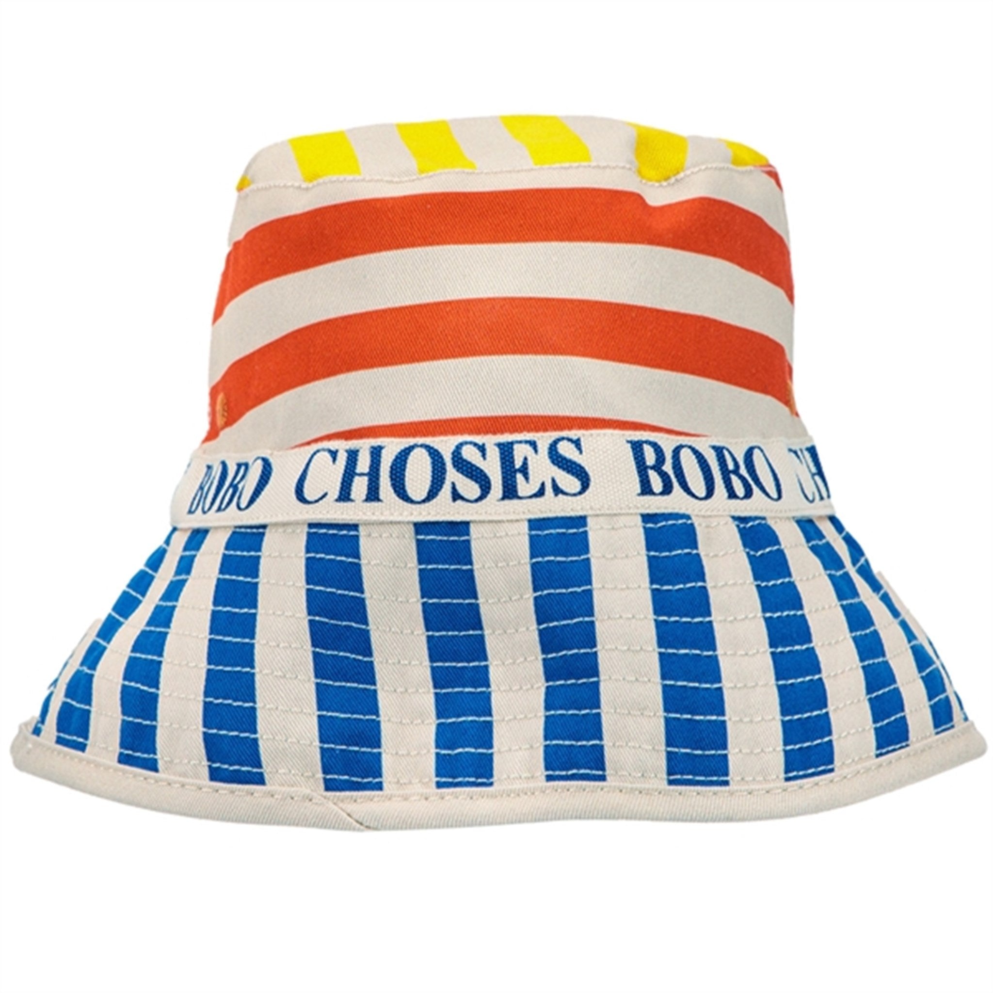 Bobo Choses Multicolor Stripes Vendbar Hat Multicolor