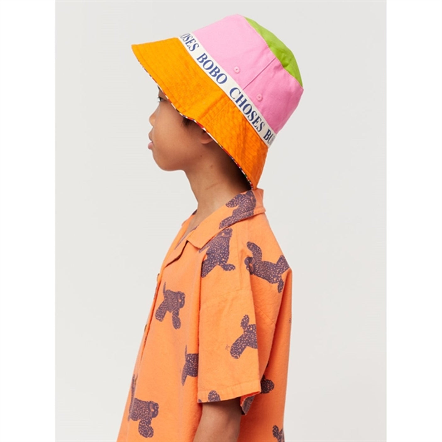 Bobo Choses Confetti All Over Reversible Hat Multicolor