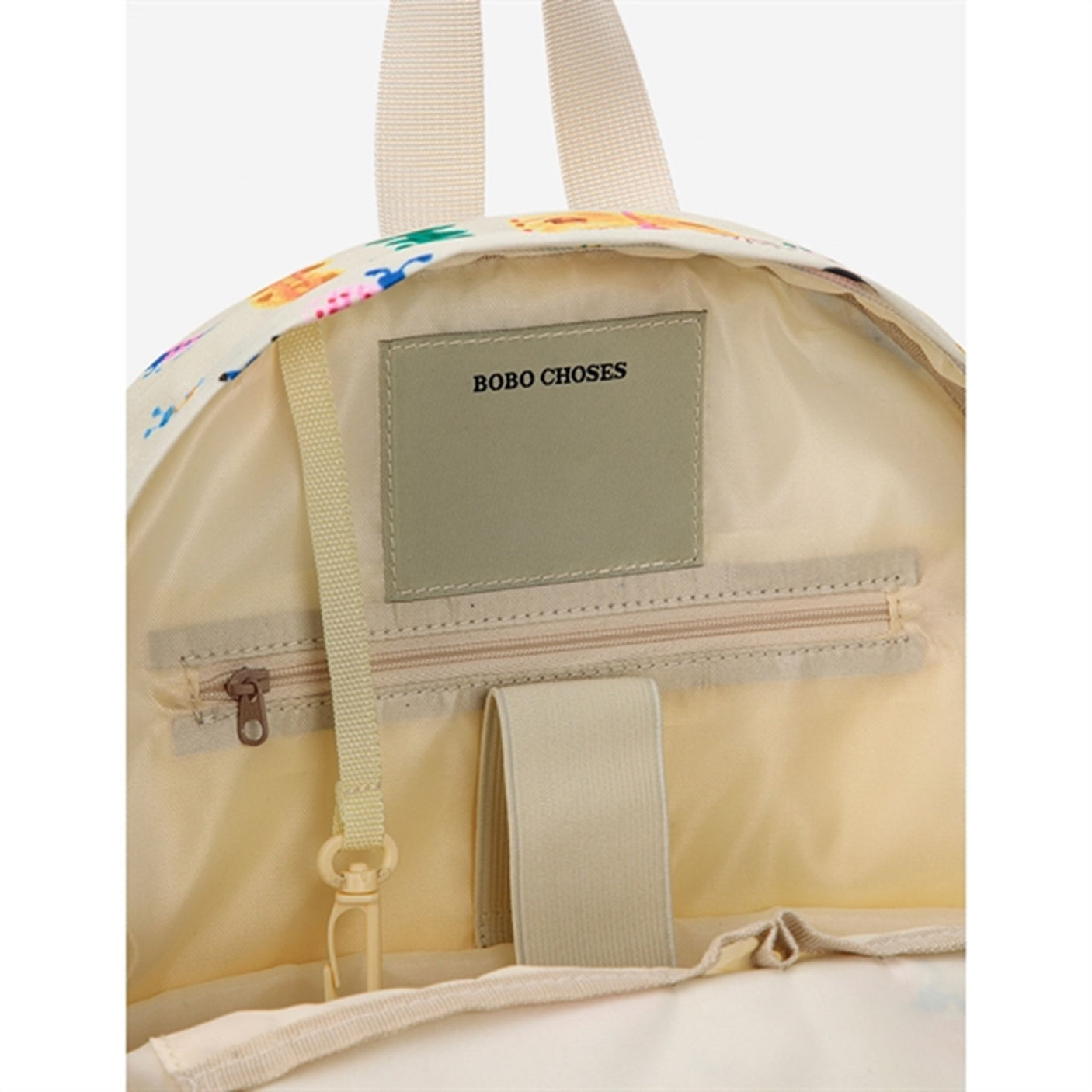 Bobo Choses Funny Insects All Over Backpacks Offwhite