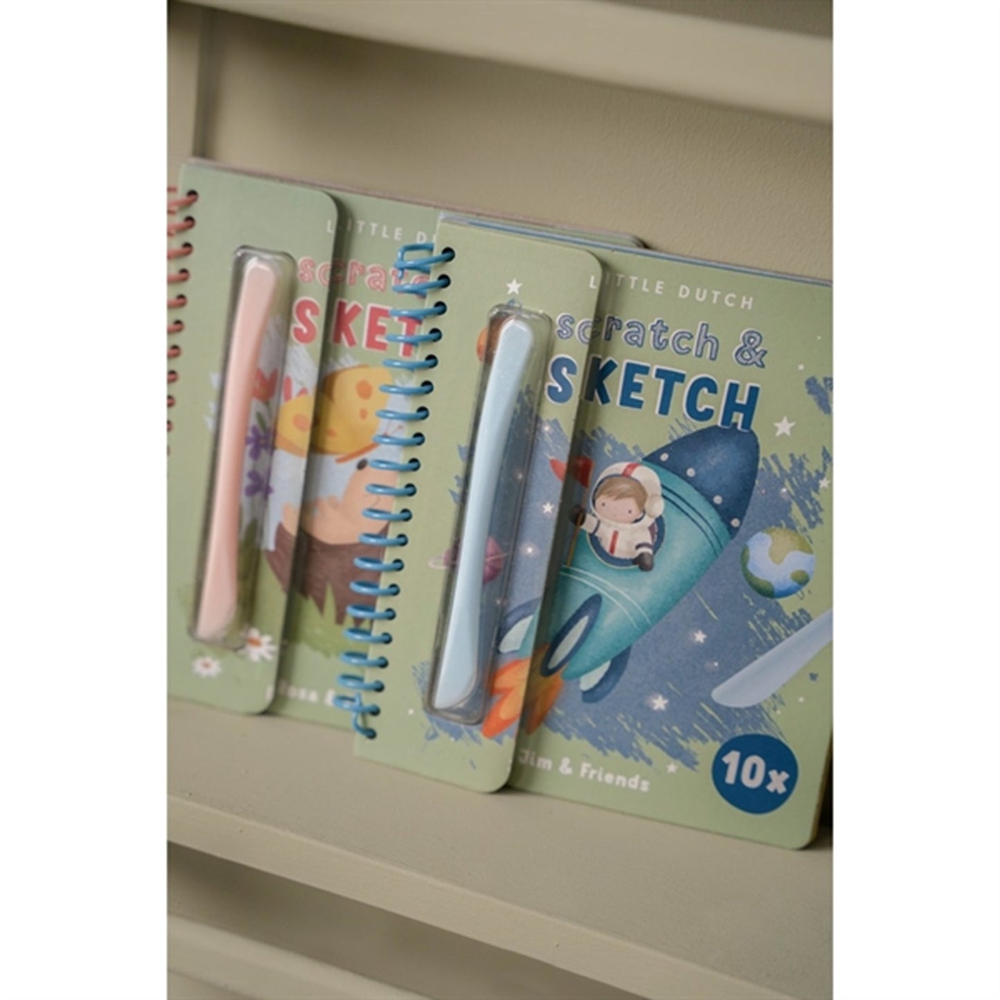 Little Dutch Jim & Friends Skrabebog