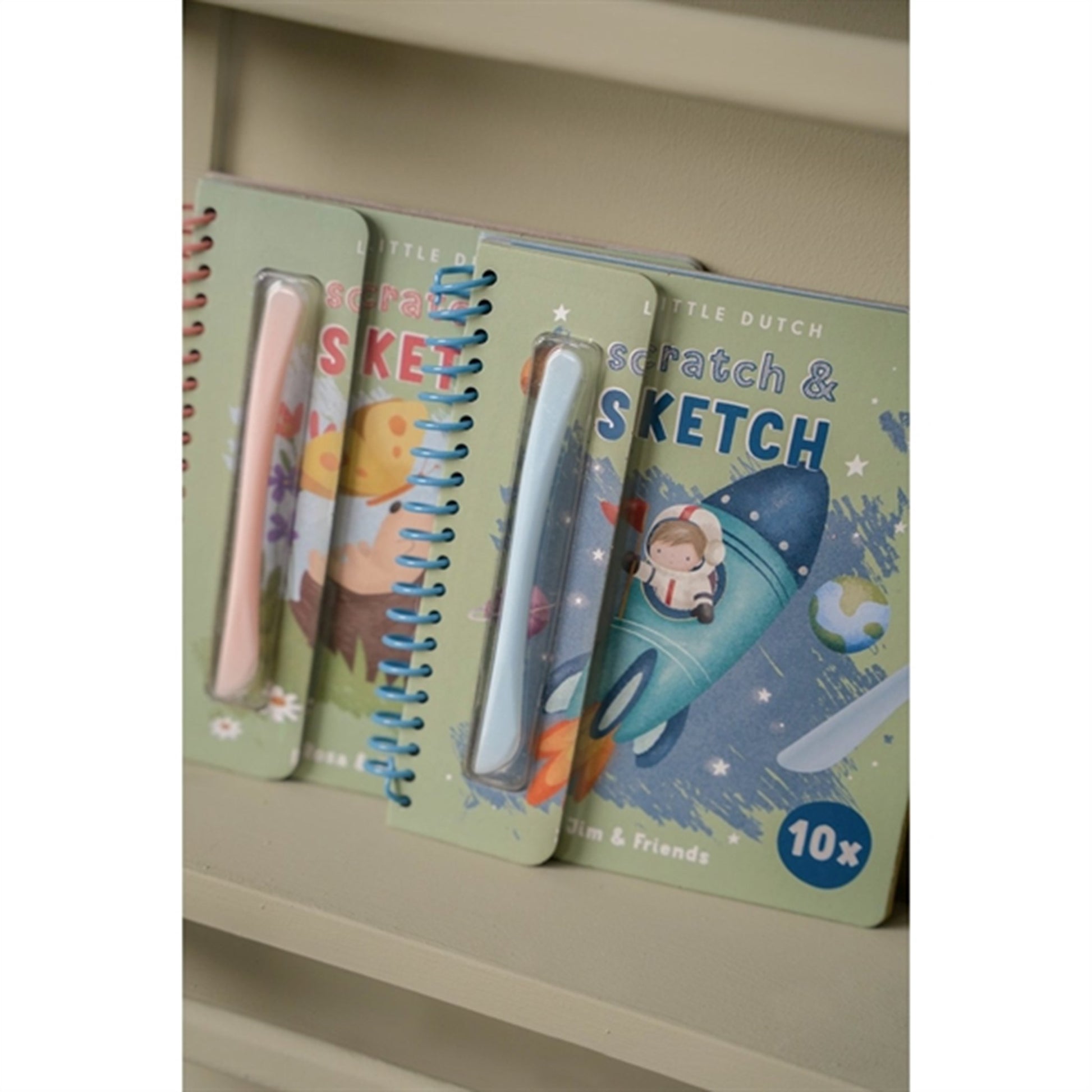 Little Dutch Jim & Friends Skrabebog