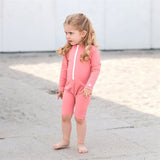 Petit Crabe Lemonade Combi Bodysuit